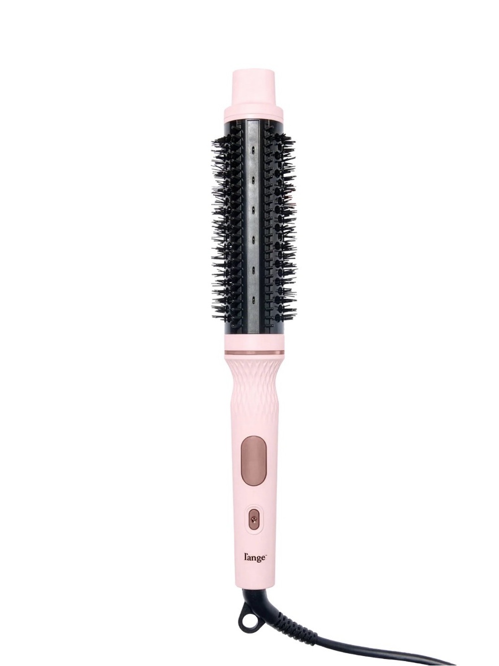 L’ange Pink Ceramic Vent Brush with Black Bristles